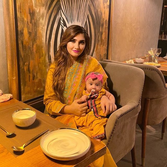 Latest Adorable Pictures Of Hassan Ali's Daughter Helena