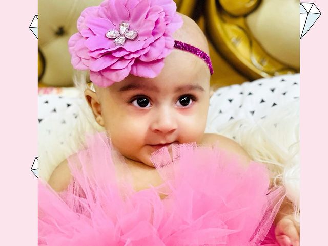 Latest Adorable Pictures Of Hassan Ali's Daughter Helena