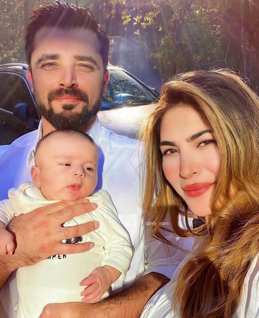 Top 10 Adorable Family Pictures Of Hamza Ali Abbasi