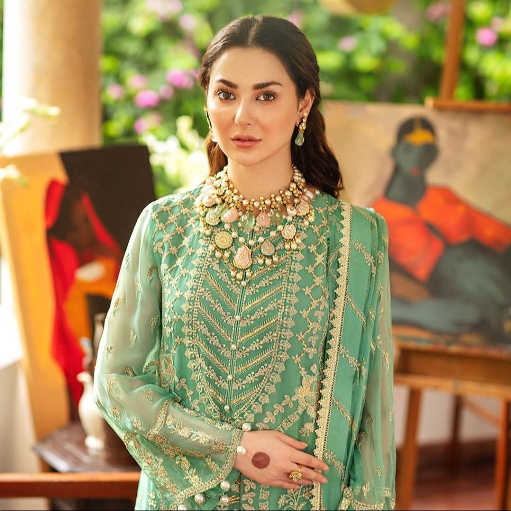 Afrozeh's Upcoming Wedding Formal Collection Featuring Hania Aamir