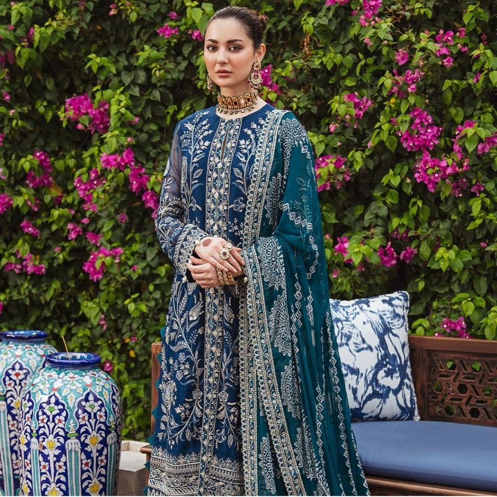 Afrozeh's Upcoming Wedding Formal Collection Featuring Hania Aamir