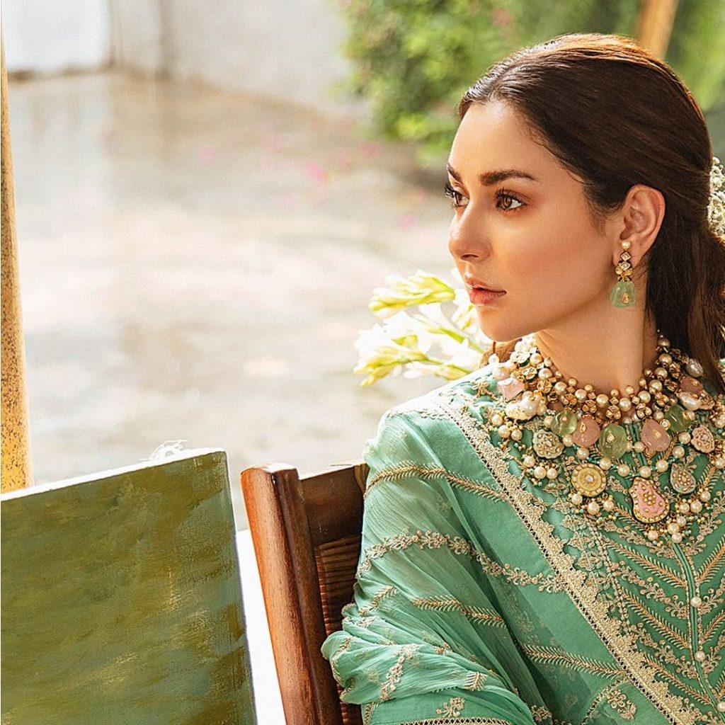 Afrozeh's Upcoming Wedding Formal Collection Featuring Hania Aamir