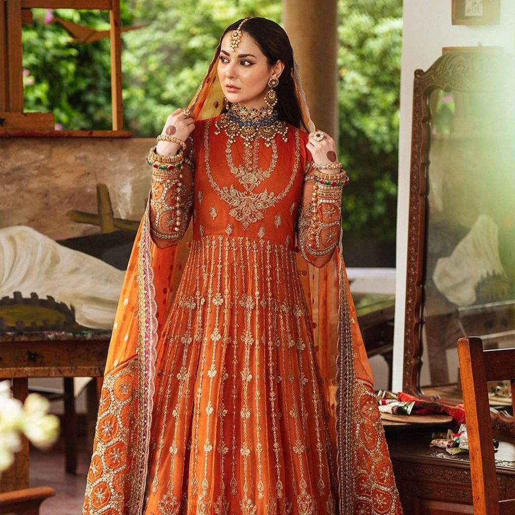 Afrozeh's Upcoming Wedding Formal Collection Featuring Hania Aamir