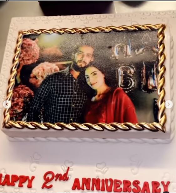 Imad Wasim And His Wife Celebrates 2nd Wedding Anniversary