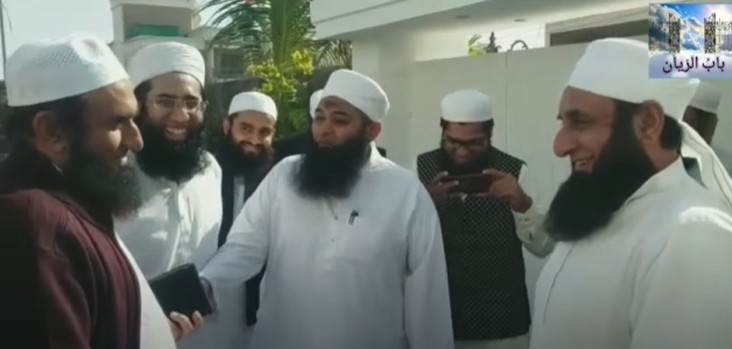 Maulana Tariq Jamil Met His Look Alike