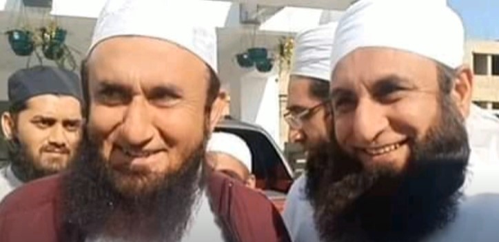 Maulana Tariq Jamil Met His Look Alike