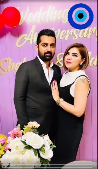 Actress Natasha Ali Celebrates Her First Wedding Anniversary