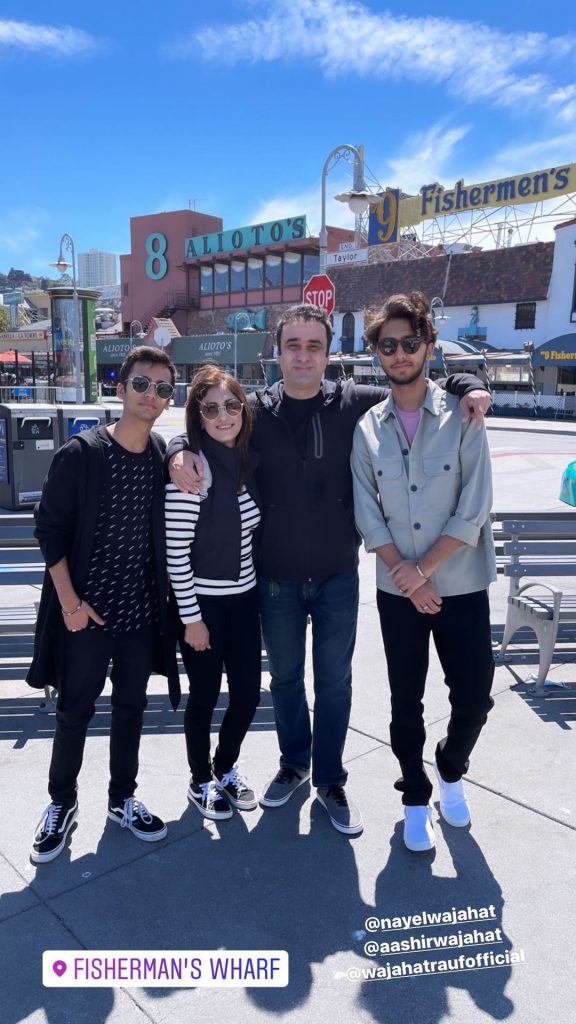 Amazing Clicks Of Wajahat Rauf And Family From Their Recent Trip To San Francisco