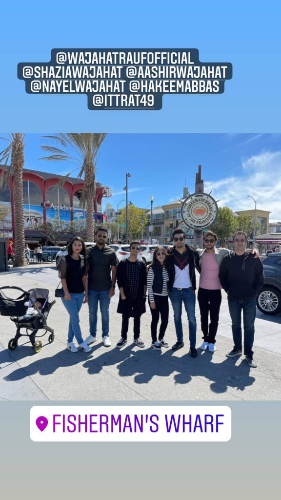 Amazing Clicks Of Wajahat Rauf And Family From Their Recent Trip To San Francisco