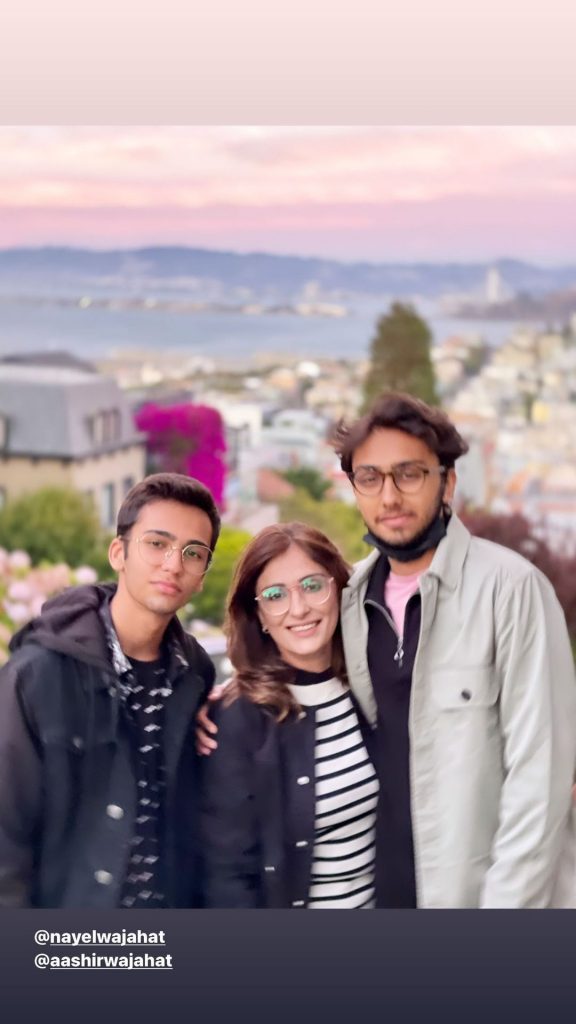 Amazing Clicks Of Wajahat Rauf And Family From Their Recent Trip To San Francisco