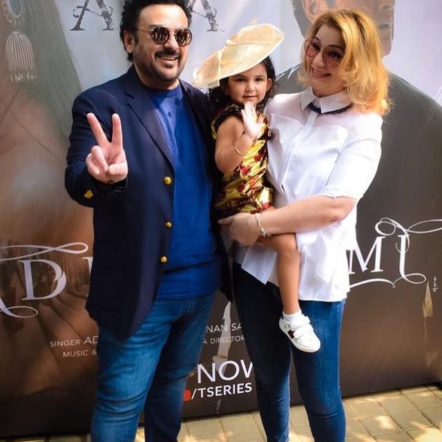 Adnan Sami Khan's 50th Birthday Celebration With Family