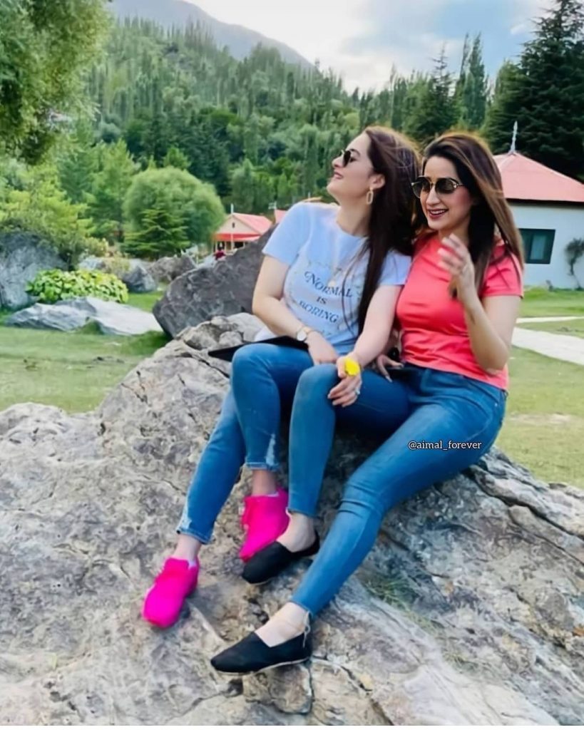 Aiman Khan And Muneeb Butt Exploring The Beauty Of Northern Pakistan