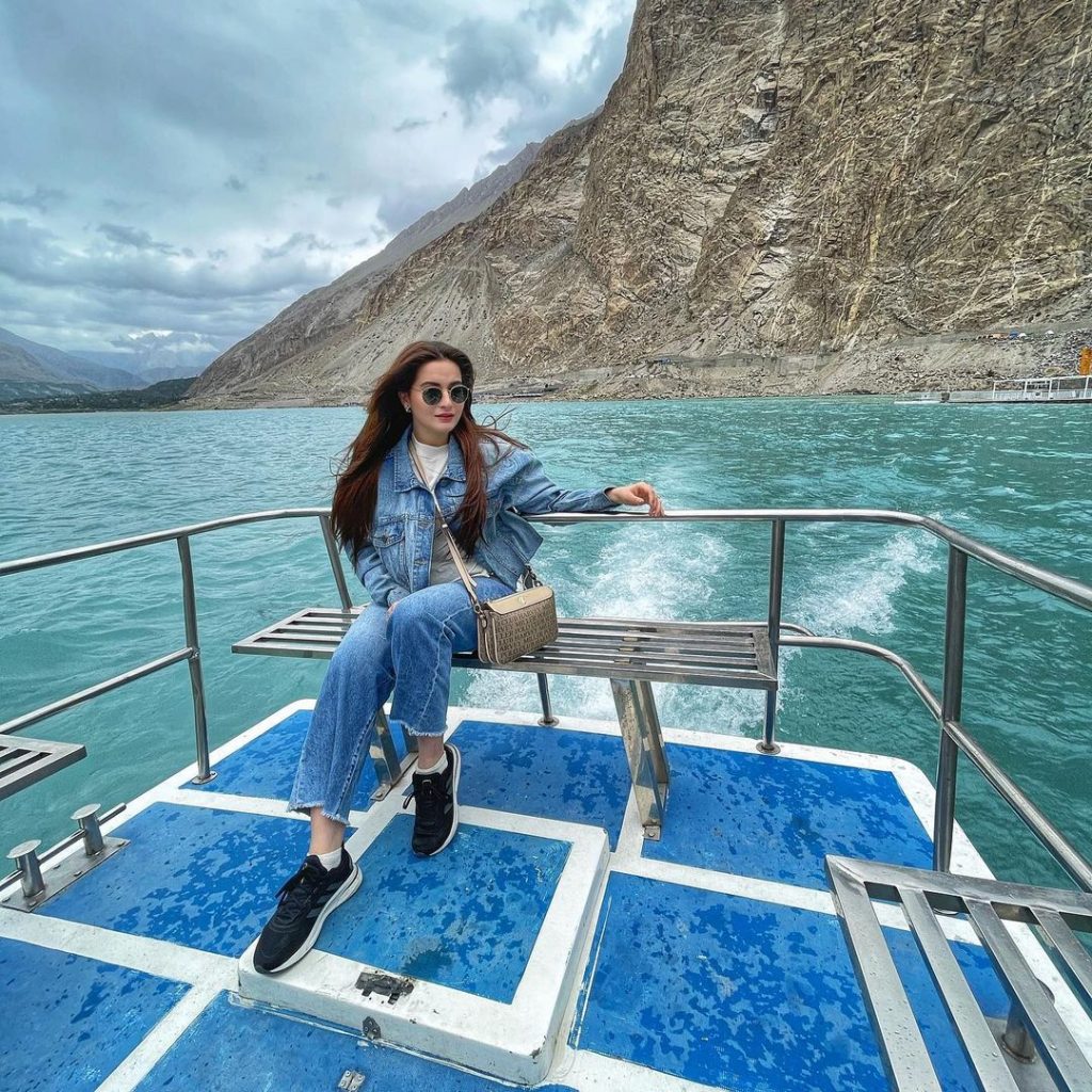 Aiman Khan And Muneeb Butt Latest Clicks From Skardu