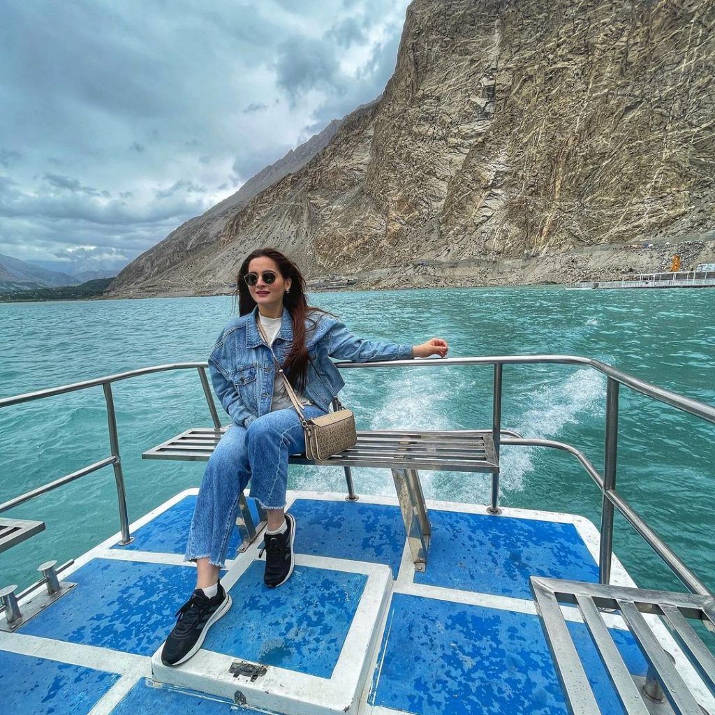 Aiman Khan And Muneeb Butt Latest Clicks From Skardu