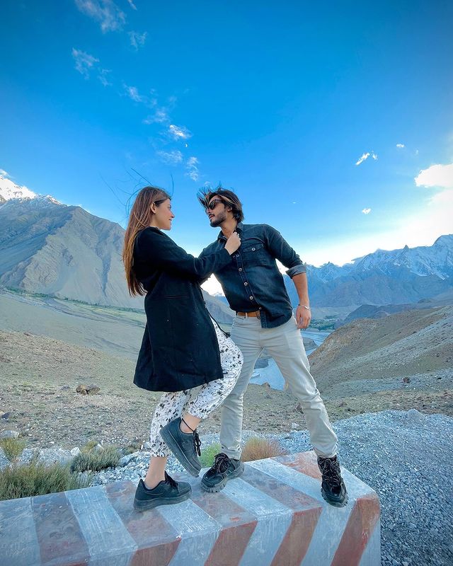 Aiman Zaman And Mujtaba Lakhani-Latest Pictures From Naran And Hunza