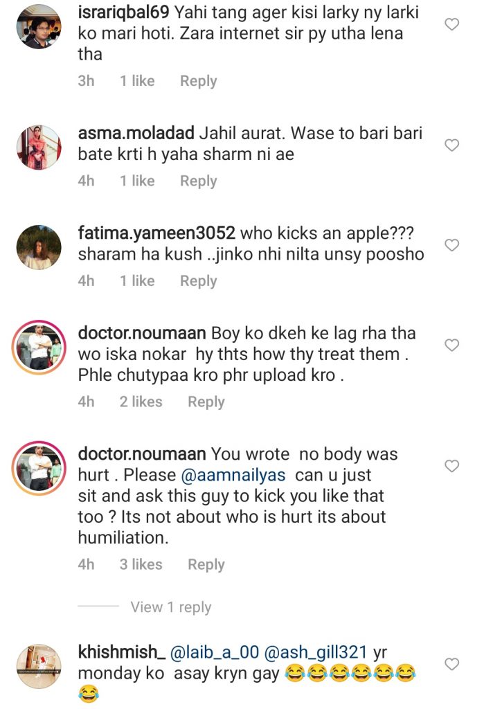 Public Criticism On Amna Ilyas's Kickoff Challenge Gone Wrong