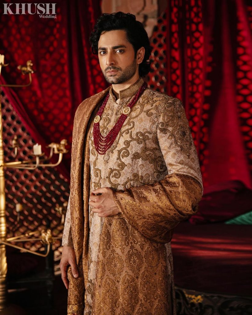 Danish taimoor wedding sherwani sale