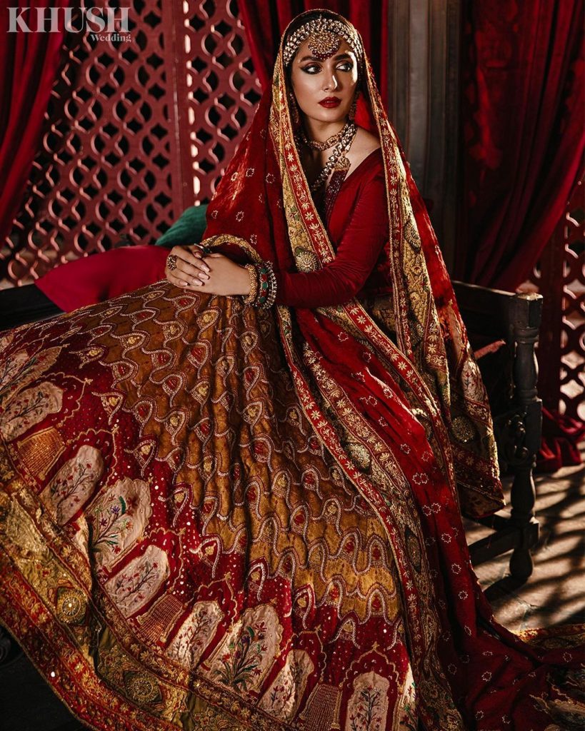 Lajwanti Latest Bridal Couture Featuring Ayeza Khan And Danish Taimoor