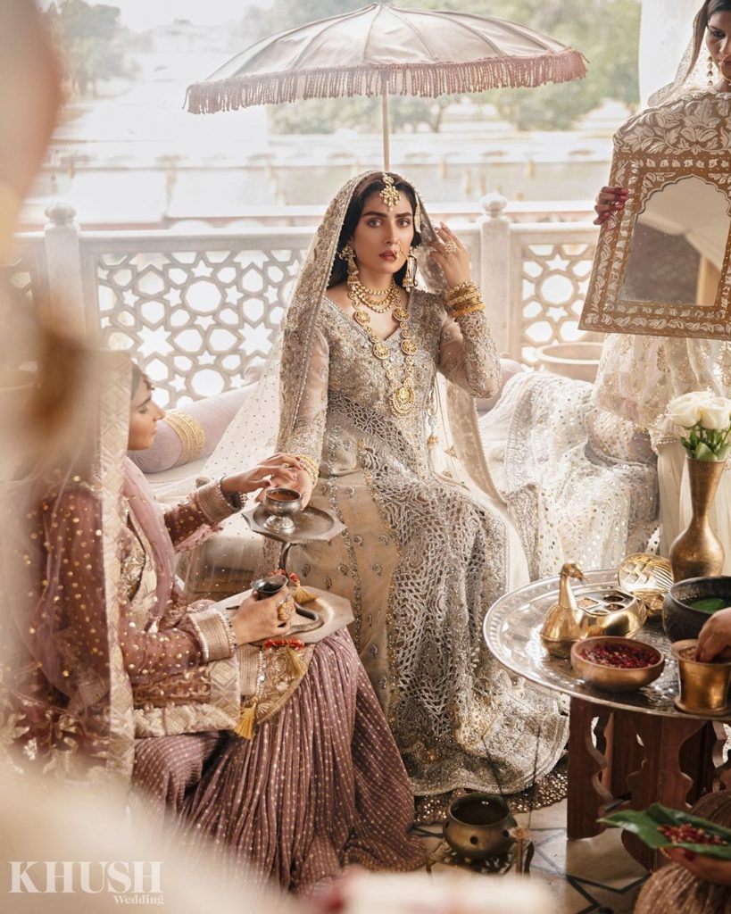 Lajwanti Latest Bridal Couture Featuring Ayeza Khan And Danish Taimoor