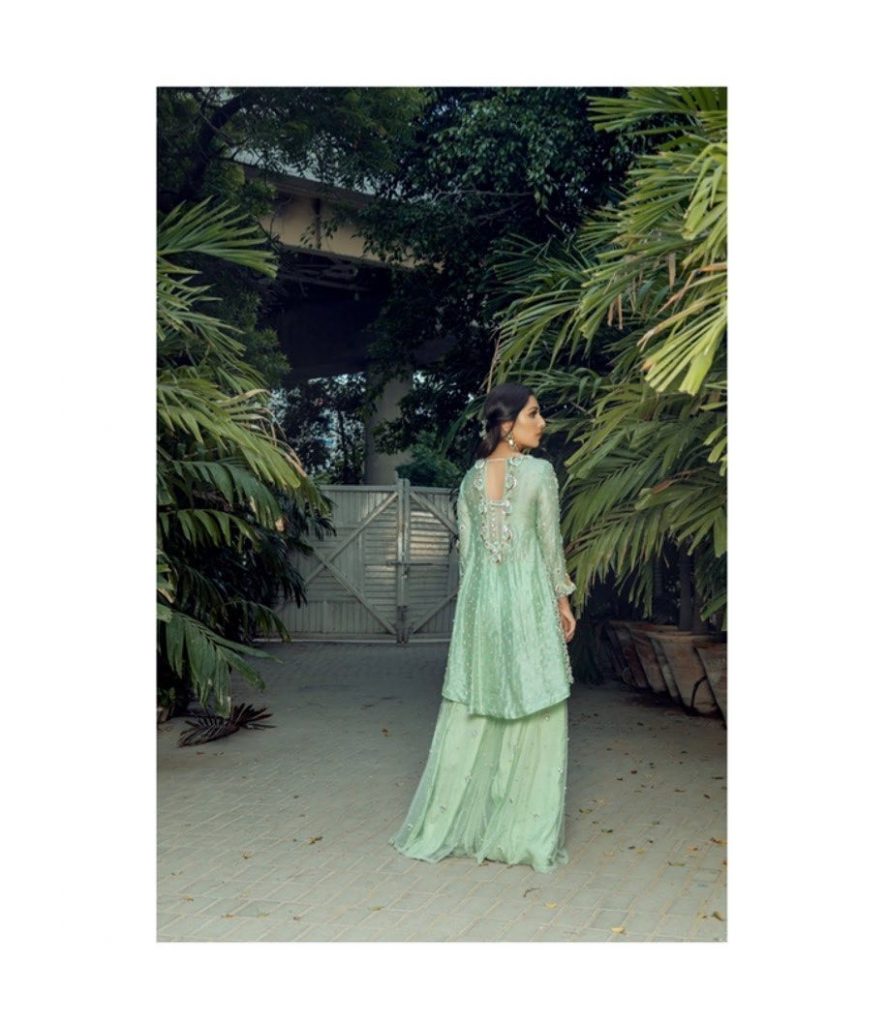 Komal Chawla Couture Formal Wear Featuring Ayeza Khan