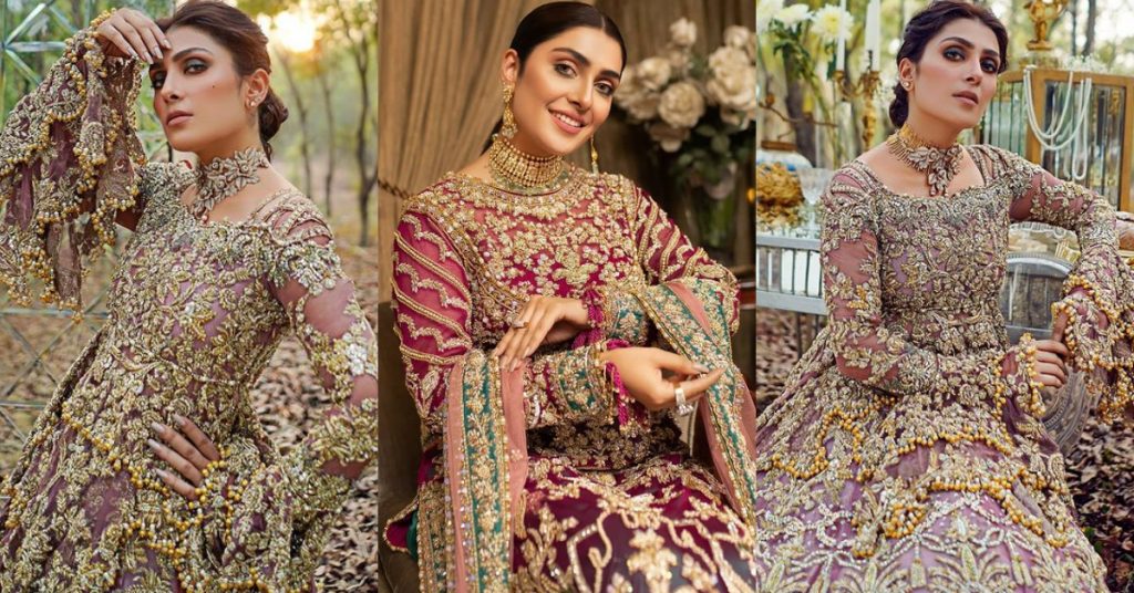 Ayeza Khan Looks Alluring As A Modern Bride In Her Latest Shoot Reviewitpk 4238