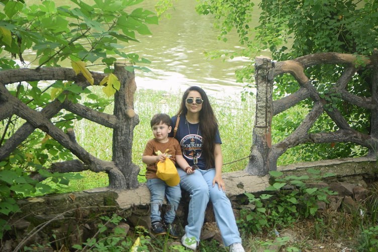 Alluring Pictures Of Fatima Effendi And Kanwar Arsalan From Vacations
