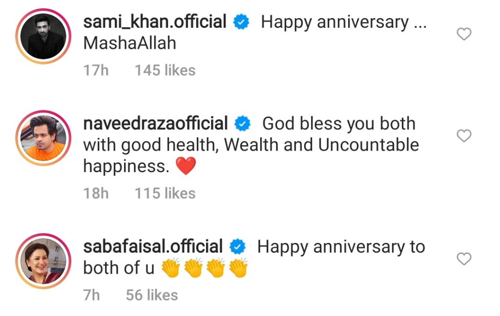 Faysal Quraishi & Sana Faysal Celebrate 11th Wedding Anniversary Together