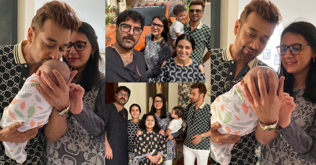 Faysal Qureshi And Sana Faysal Visited Iqra Aziz And Yasir Hussain