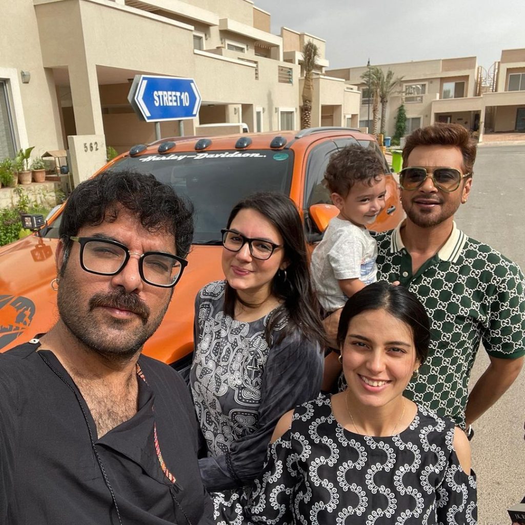 Faysal Qureshi And Sana Faysal Visited Iqra Aziz And Yasir Hussain