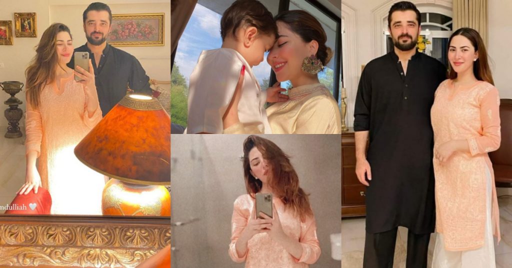 Hamza Ali Abbasi And Naimal Khawar Celebrate 2nd Wedding Anniversary