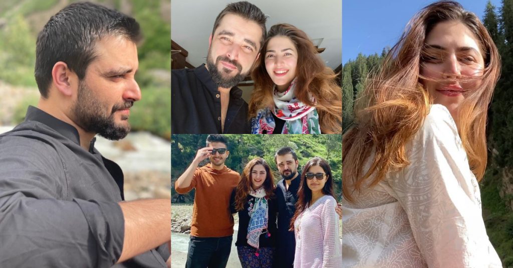 Hamza Ali Abbasi And Naimal Khawar Enjoying Vacations In Northern Pakistan