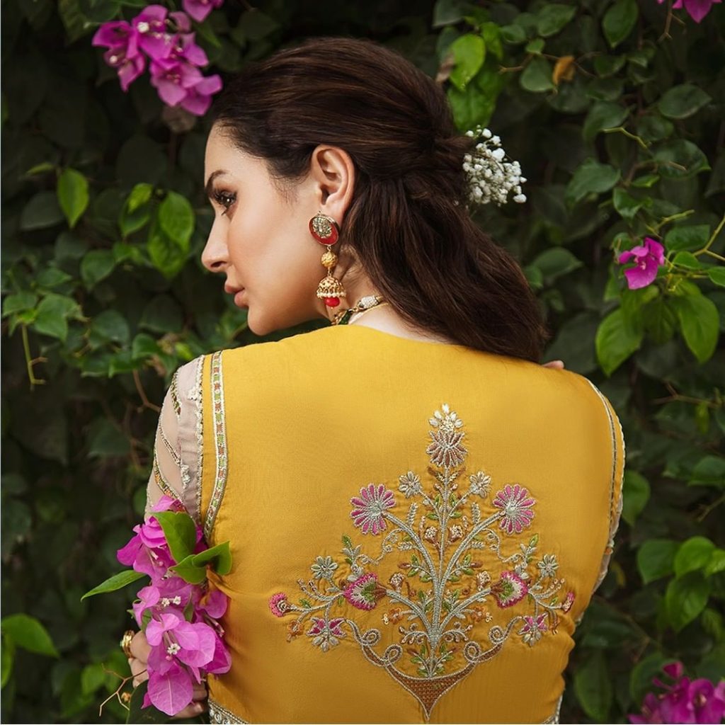 Afrozeh Latest Formal Collection'21 Shehnai Featuring Hania Aamir