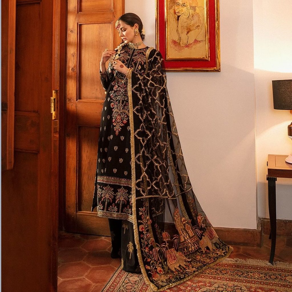 Afrozeh Latest Formal Collection'21 Shehnai Featuring Hania Aamir