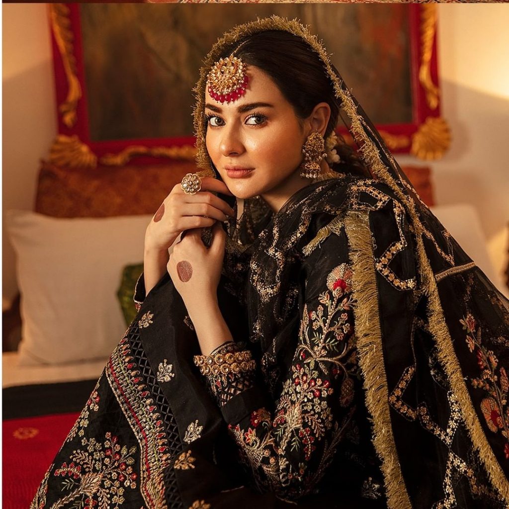 Afrozeh Latest Formal Collection'21 Shehnai Featuring Hania Aamir