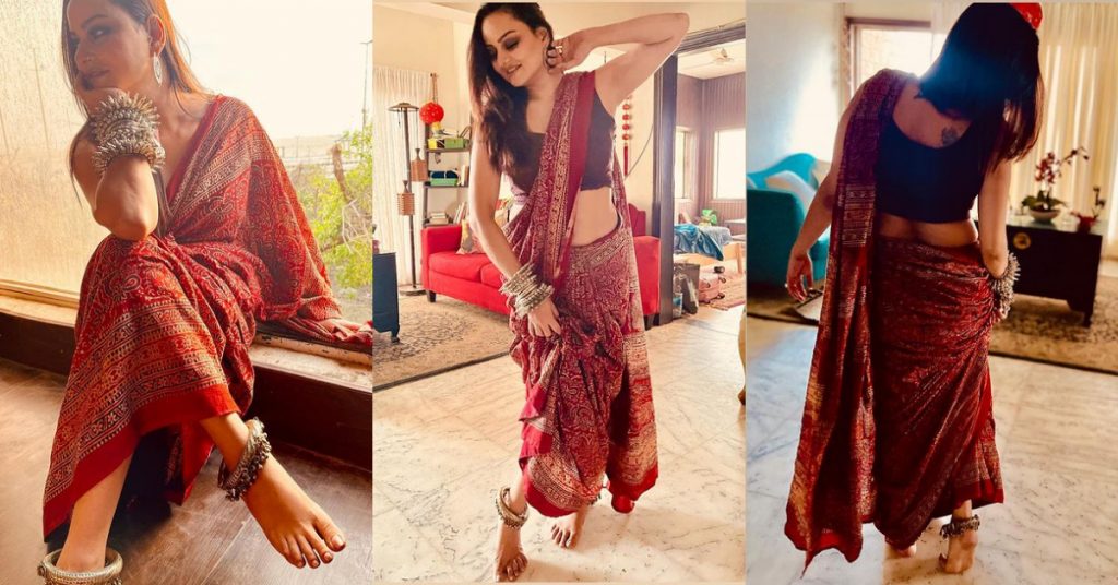 Juvaria Abbasi's Bold Saree Caused Fierce Criticism