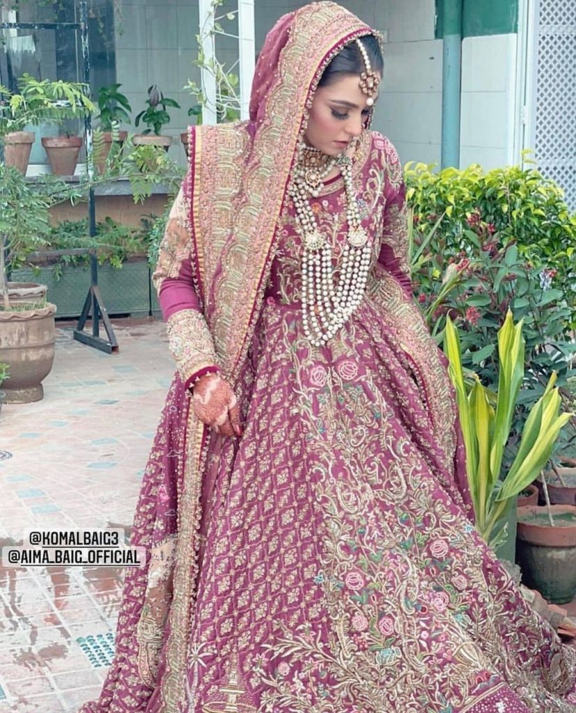 Komal Baig Wedding Pictures