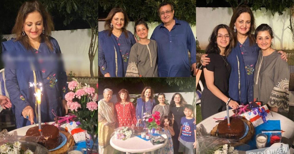 Veteran Actress Leyla Zuberi Celebrates Birthday With Her Family