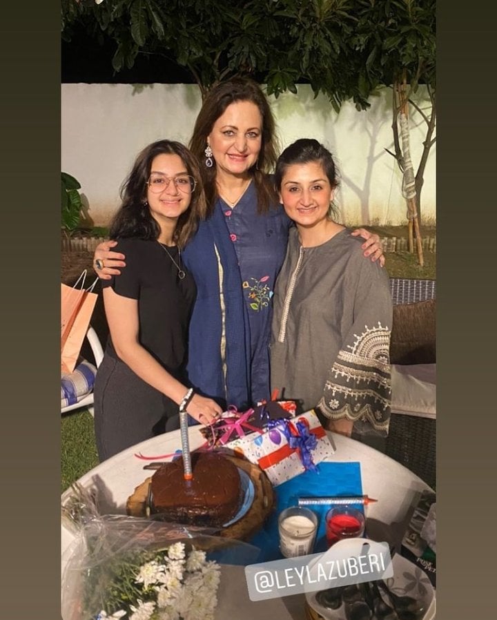 Veteran Actress Leyla Zuberi Celebrates Birthday With Her Family