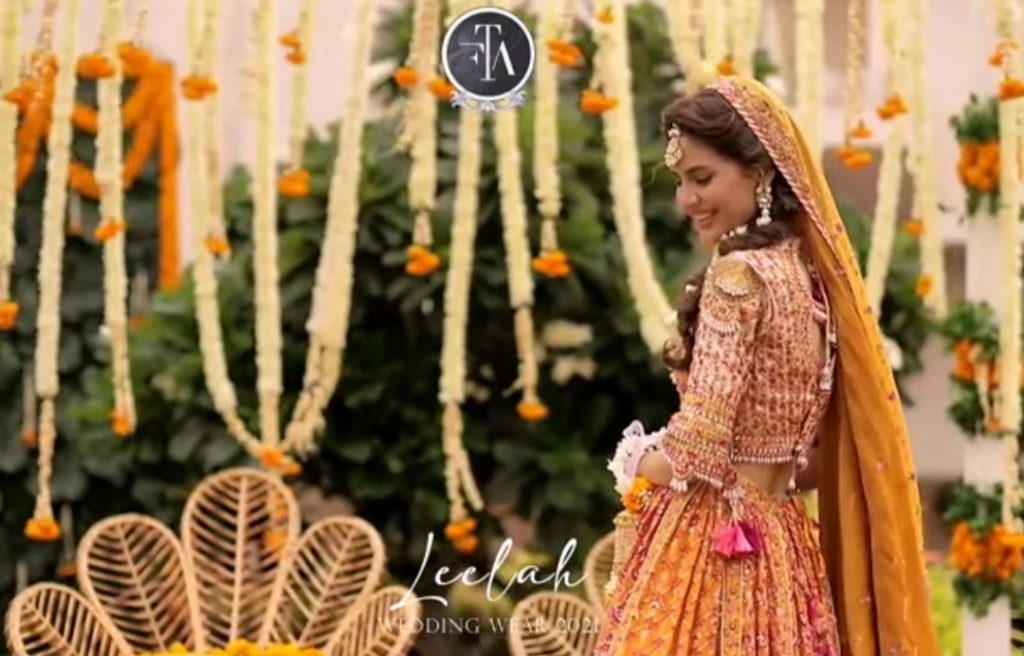 Farah Talib Aziz Latest Bridal Collection Featuring Madiha Imam