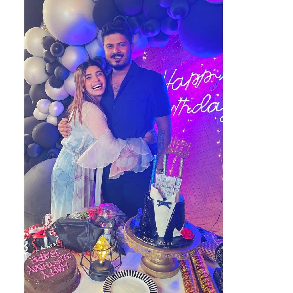 Actress Mahi Baloch Celebrated Her Brother's Birthday