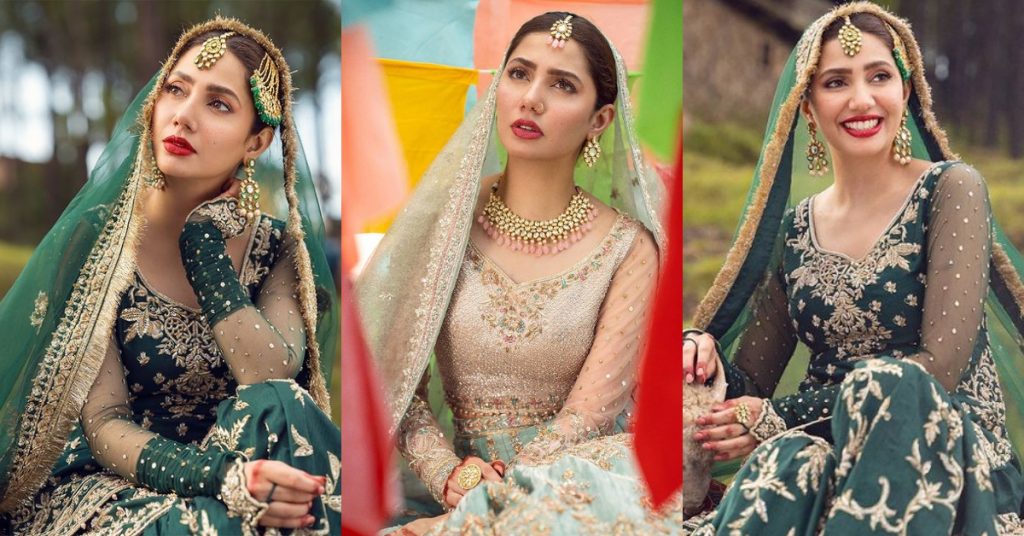 Mahira Khan Looks Enchanting In Khurshid By Faiza Saqlain