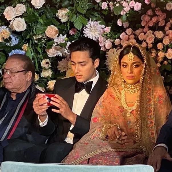 Maryam Nawaz's Daughter-In-Law Wore A Sabyasachi Bridal Ensemble On Nikkah