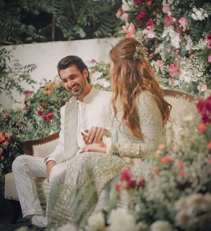 Minal Khan & Ahsan Mohsin Ikram Adorable Pictures