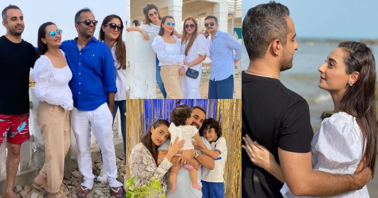 Momal Sheikh Celebrated Husband’s Birthday At Beach With Friends