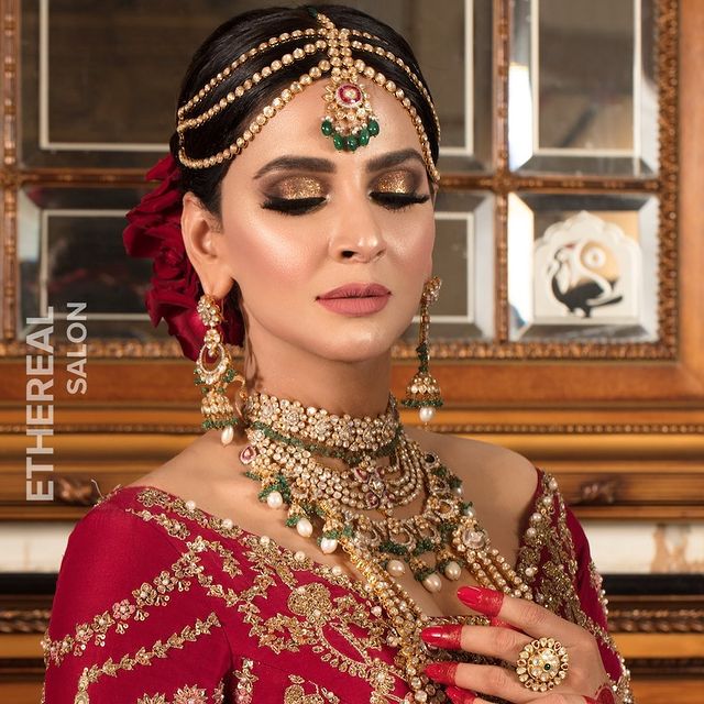 Saba Qamar Looks Radiant In A Traditional Bridal Attire