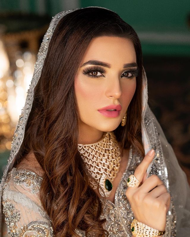 Sadia Khan Flaunts Elegance In Her Latest Bridal Shoots