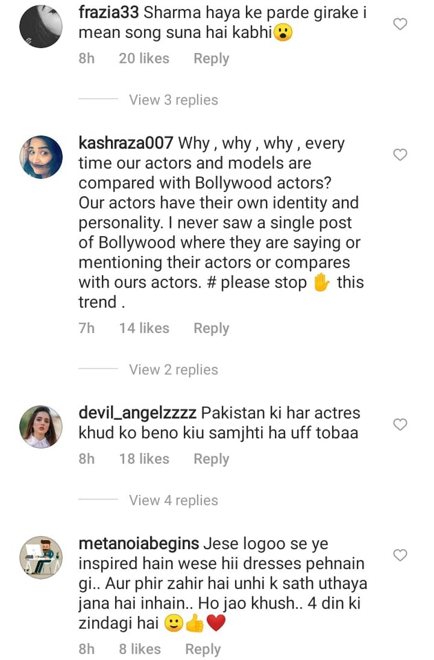 Public Criticism On Sadia Khan's Bold Red Saree