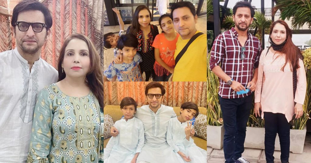 Saleem Meraj With His Family- Beautiful Unseen Pictures