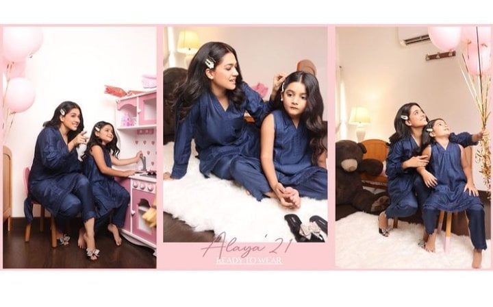 Sanam Jung's Adorable Photoshoot With Daughter Alaya