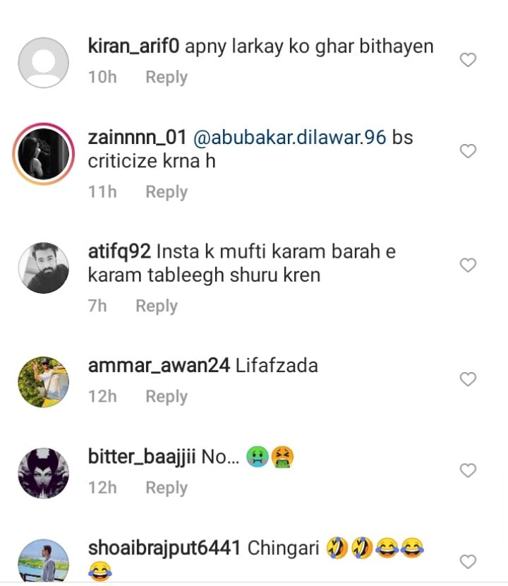 Public Criticism On Shahzeb Khanzada's Recent Picture